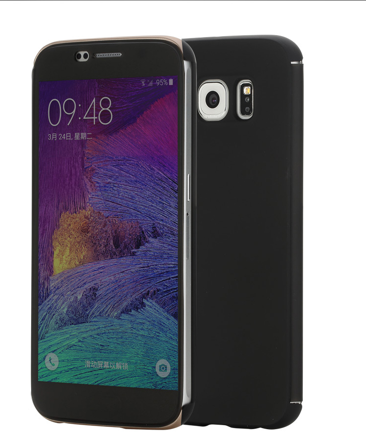 Калъф тефтер Rock Dr.V за Apple iPhone 6/6S Златист