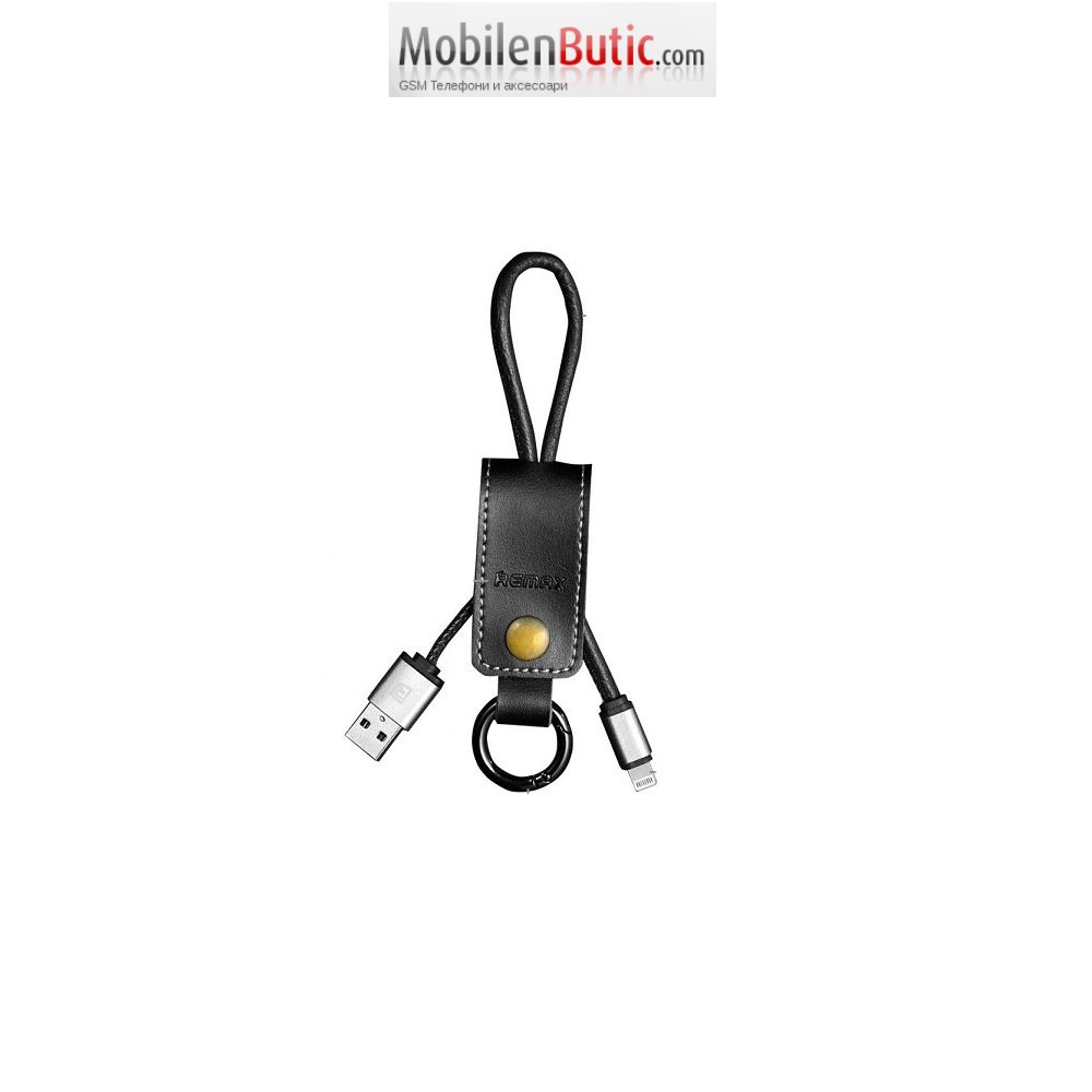 USB Lightning кабел за iPhone /Ключодържател Remax Western RC-034i