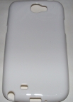 Силиконов гръб ТПУ за Samsung N7100 Galaxy Note II Бял