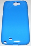 Силиконов гръб ТПУ за Samsung N7100 Galaxy Note II Син