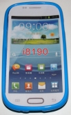 Силиконов гръб ТПУ за Samsung I8190 Galaxy S III mini Син