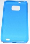Силиконов гръб ТПУ за Samsung I9100 Galaxy S II Син