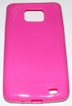 Силиконов гръб ТПУ за Samsung I9100 Galaxy S II Розов