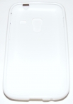 Силиконов гръб ТПУ за Samsung S7500 Galaxy Ace Plus Бял