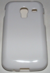 Силиконов гръб ТПУ за Samsung S7500 Galaxy Ace Plus Бял