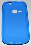 Силиконов гръб ТПУ за Samsung S6500 Galaxy mini 2 Син