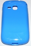 Силиконов гръб ТПУ за Samsung S6500 Galaxy mini 2 Син