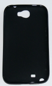Силиконов гръб ТПУ за Samsung N7100 Galaxy Note II Черен