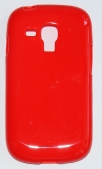 Силиконов гръб ТПУ за Samsung I8190 Galaxy S III mini Червен