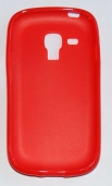 Силиконов гръб ТПУ за Samsung I8190 Galaxy S III mini Червен