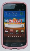 Силиконов гръб ТПУ за Samsung I8160 Galaxy Ace 2 Розов