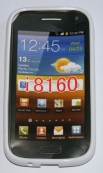 Силиконов гръб ТПУ за Samsung I8160 Galaxy Ace 2 Бял