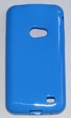 Силиконов гръб ТПУ за Samsung I8530 Galaxy Beam Син