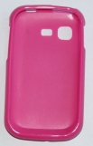 Силиконов гръб ТПУ за Samsung S5300 Galaxy Pocket Розов