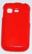 Силиконов гръб ТПУ за Samsung S5300 Galaxy Pocket Червен