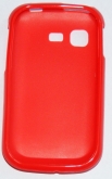 Силиконов гръб ТПУ за Samsung S5300 Galaxy Pocket Червен