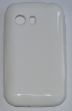 Силиконов гръб ТПУ за Samsung S5360 Galaxy Y Бял