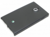 Заден капак за Sony Xperia sola MT27i Черен