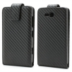 Калъф тип тефтер Carbon за Nokia Lumia 820 