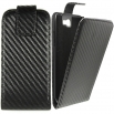 Калъф тип тефтер Carbon за Samsung i9300 Galaxy S3