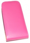 Кожен калъф Flip за HTC Sensation XL G21 Розов
