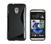 Силиконов гърб S-Line за HTC Desire 700 Черен