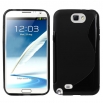 Силиконов гръб S-Line за Samsung N7100 Galaxy Note 2 Черен