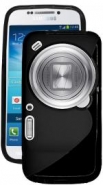 Силиконов гръб S-Line за Samsung Galaxy S4 Zoom Черен