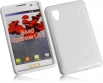 Силиконов гръб ТПУ S-Line за LG Optimus L4 2 E440 Бял