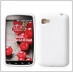 Силиконов гръб ТПУ S-Line за LG Optimus L4 2 Dual E445 Бял