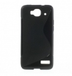 Силиконов гръб S-Line за Alcatel One Touch Idol mini Черен