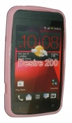 Силиконов гръб ТПУ за HTC Desire 200 Розов