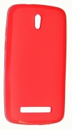 Силиконов гръб ТПУ за HTC Desire 500 Червен