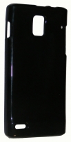 Силиконов гръб ТПУ за Huawei Ascend P1 Черен