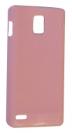 Силиконов гръб ТПУ за Huawei Ascend P1 Розов