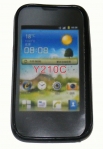 Силиконов гръб ТПУ за Huawei Ascend Y210 Черен