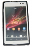 Силиконов гръб ТПУ за Sony Xperia C S39H Черен