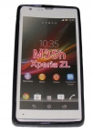 Силиконов гръб ТПУ за Sony Xperia SP M35H Черен