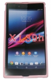 Силиконов гръб ТПУ мат за Sony Xperia Z Ultra XL39H C6802 Розов