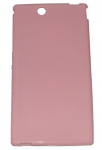 Силиконов гръб ТПУ мат за Sony Xperia Z Ultra XL39H C6802 Розов