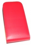 Кожен калъф Flip за LG Nexus 4 E960 Червен