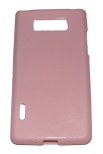 Силиконов гръб ТПУ за LG Optimus L7 P700 Розов
