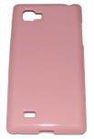 Силиконов гръб ТПУ за LG P880 Optimus 4X HD Розов