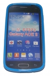 Силиконов гръб ТПУ за Samsung S7272 Galaxy Ace 3 Син