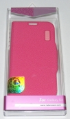 Кожен калъф Rada за Samsung i9500 Galaxy S4 Розов