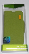 Кожен калъф Rada за Samsung i9500 Galaxy S4 Зелен