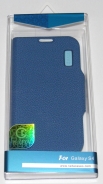 Кожен калъф Rada за Samsung i9500 Galaxy S4 Син