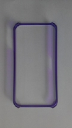Пластмасов бъмпер за Apple iPhone 4/4S Лилав