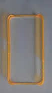 Пластмасов бъмпер за Apple iPhone 4/4S Жълт