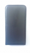 Кожен калъф Flip за Samsung G900F Galaxy S5 Черен